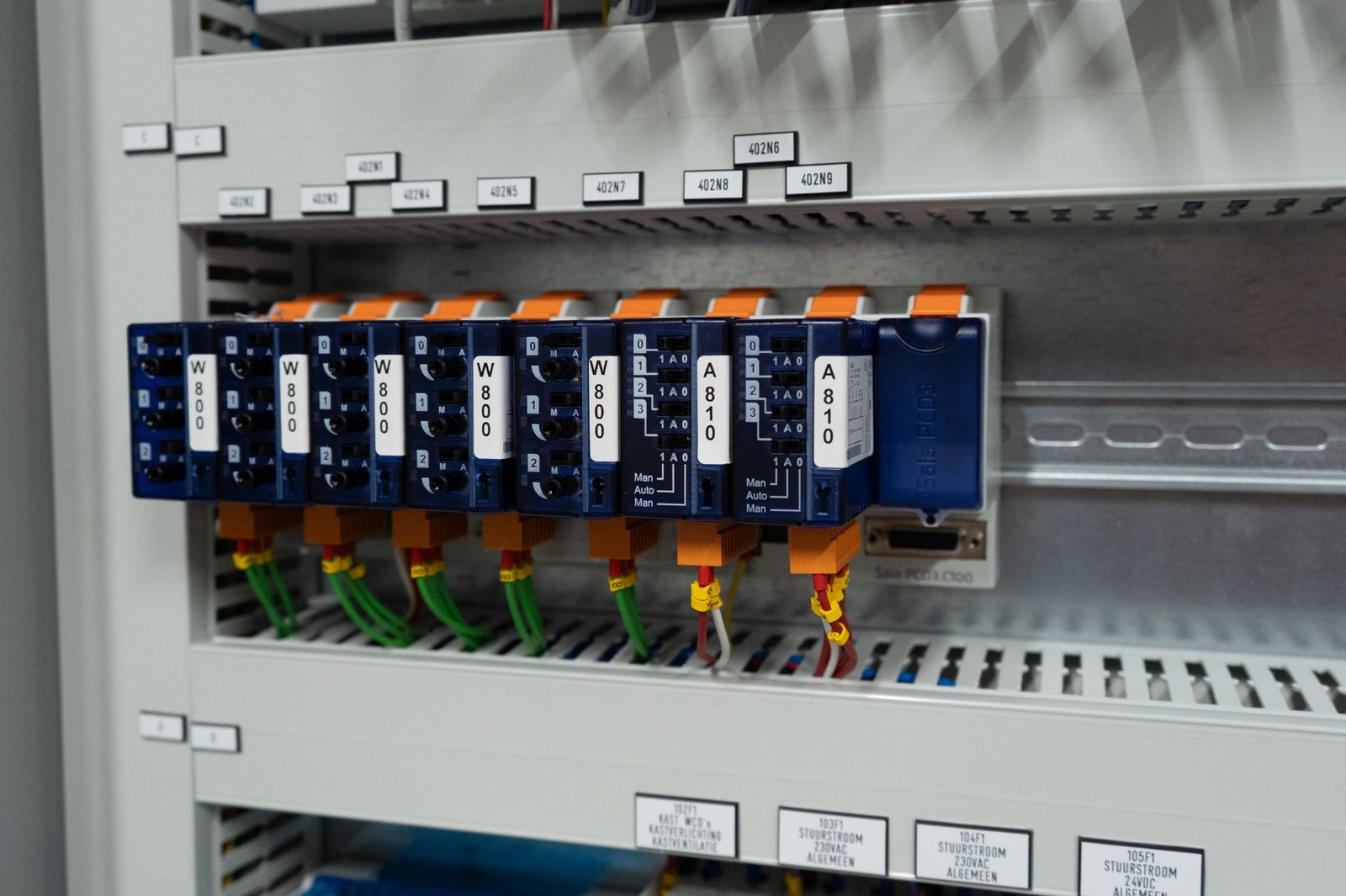 Saia automatisering met gebundelde signaalbekabeling